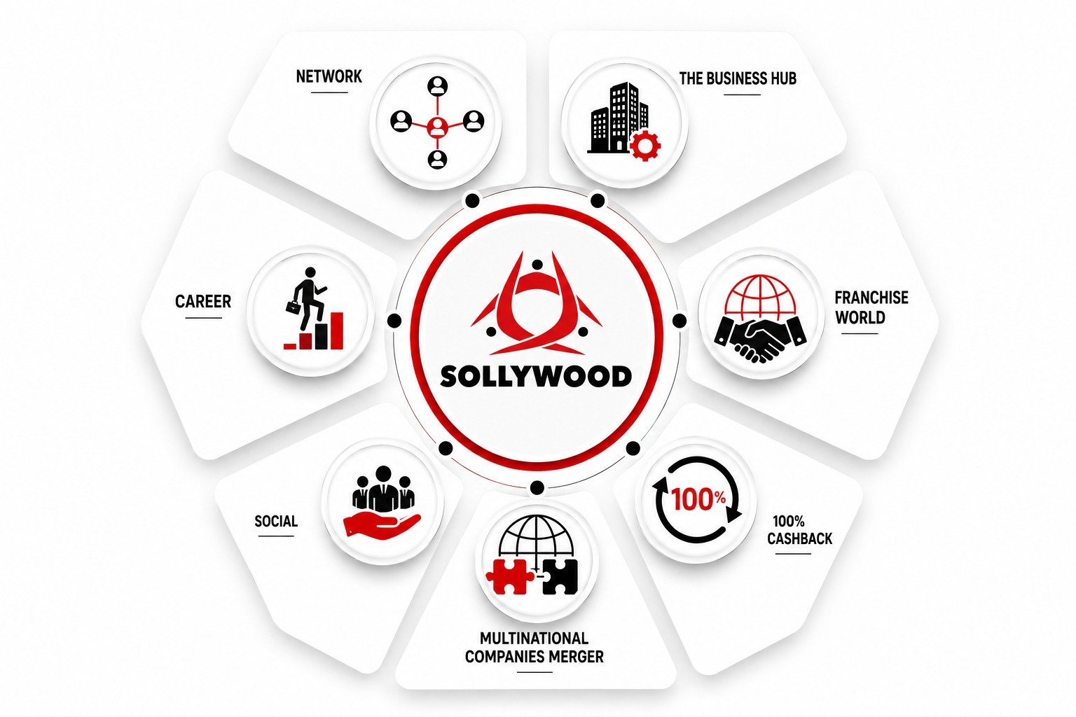 Sollywood business verticals overview